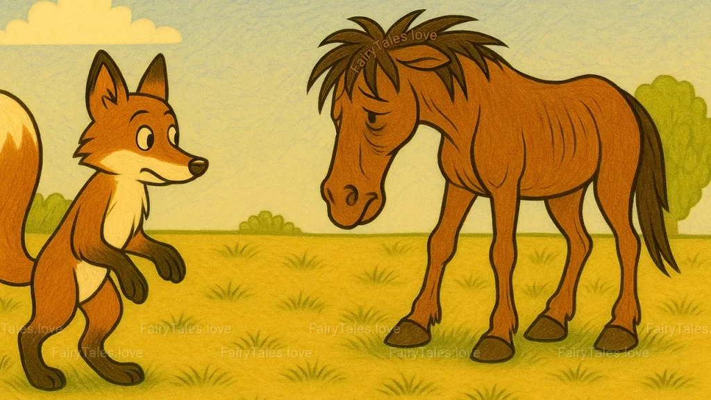 The Story of "The Fox and the Horse"